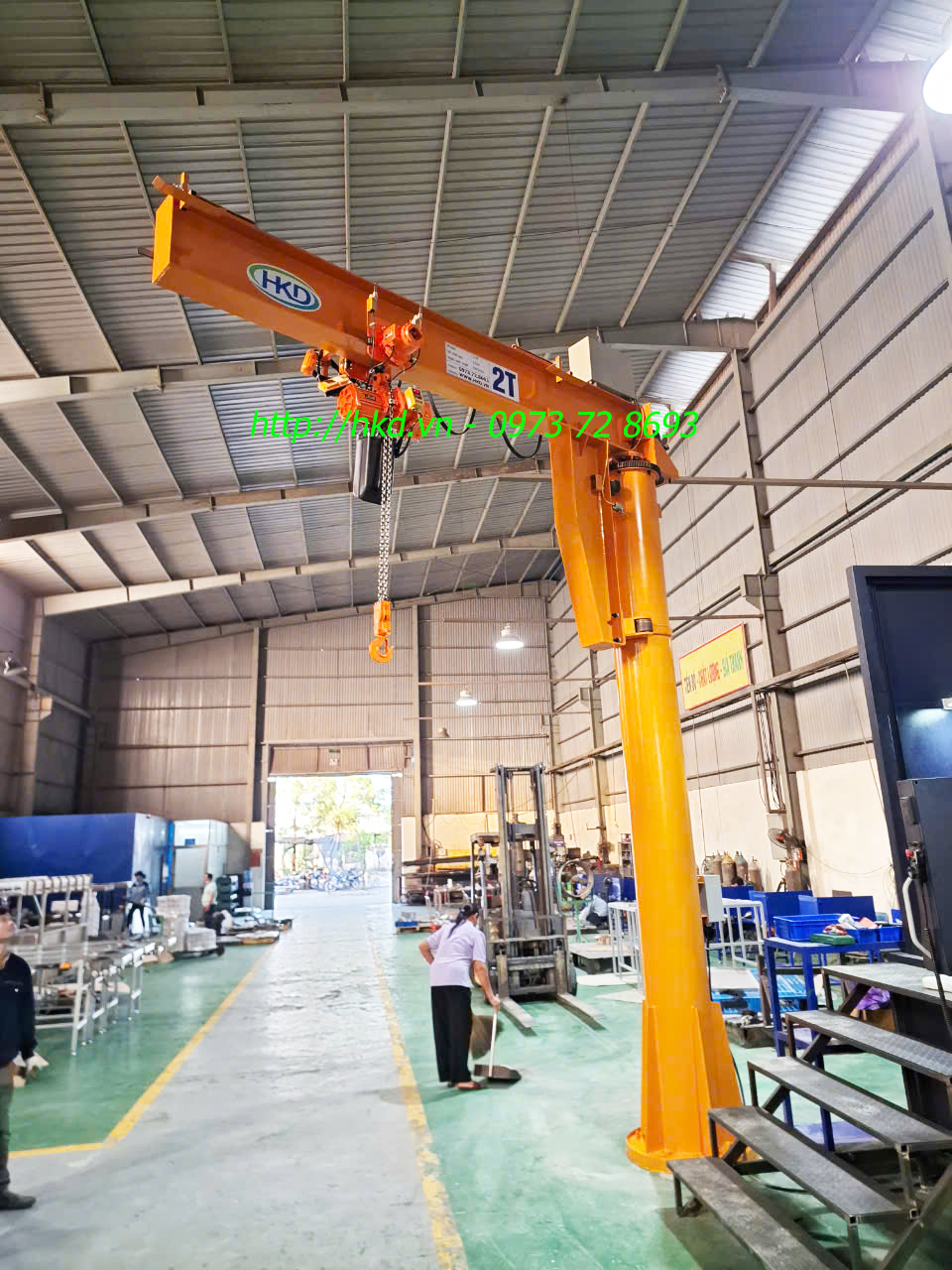 Cầu trục dầm đơn Cầu trục dầm đơn