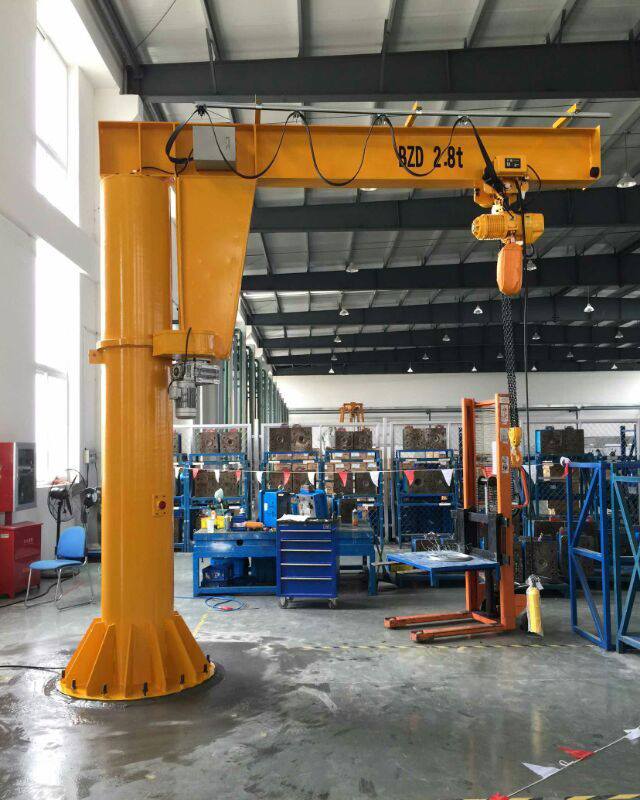 cẩu trục quay, cầu trục xoay