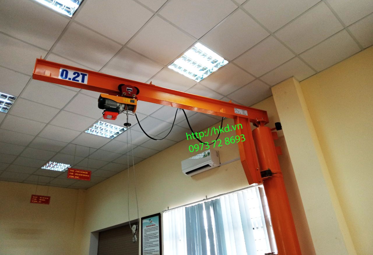 các bộ phận cẩu trục quay 0.2 tấn
