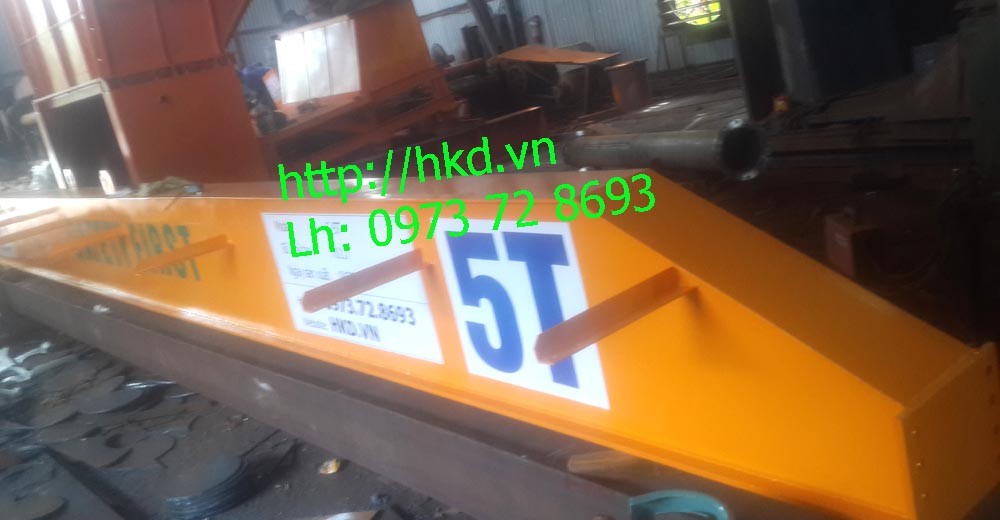 Ảnh dầm chính cầu trục 5 tấn