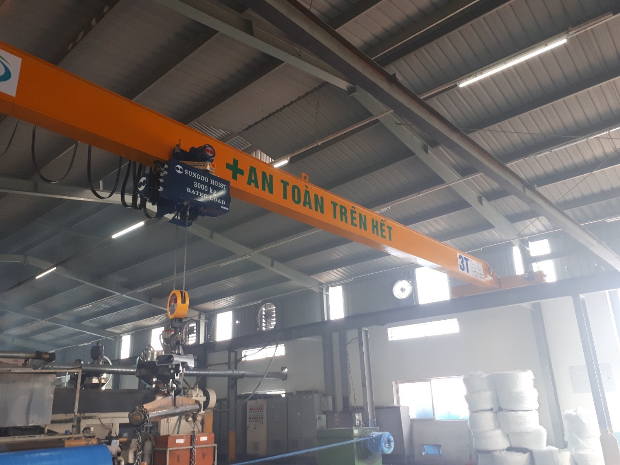 Cầu trục dầm đơn Cầu trục dầm đơn