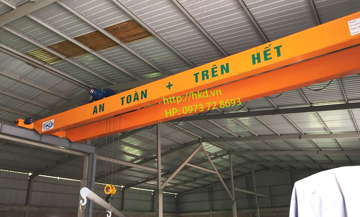 Cầu trục dầm đơn Cầu trục dầm đơn