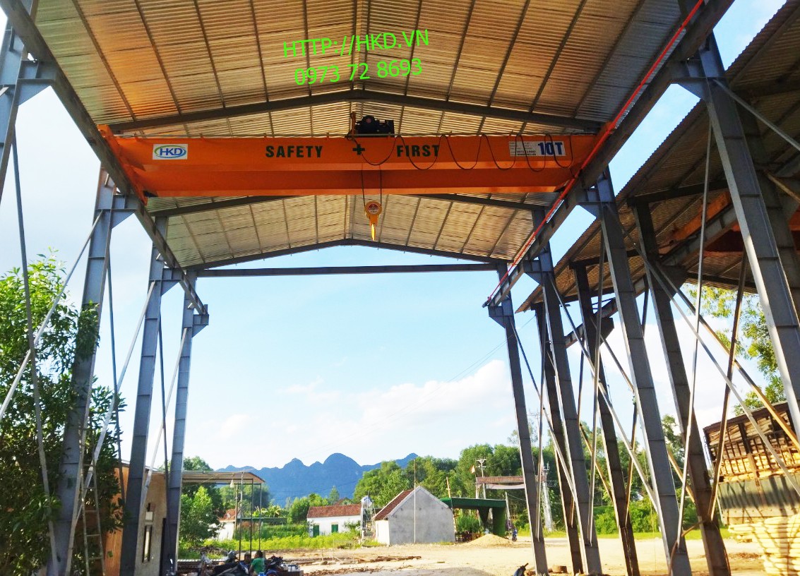 Cầu trục dầm đơn Cầu trục dầm đơn