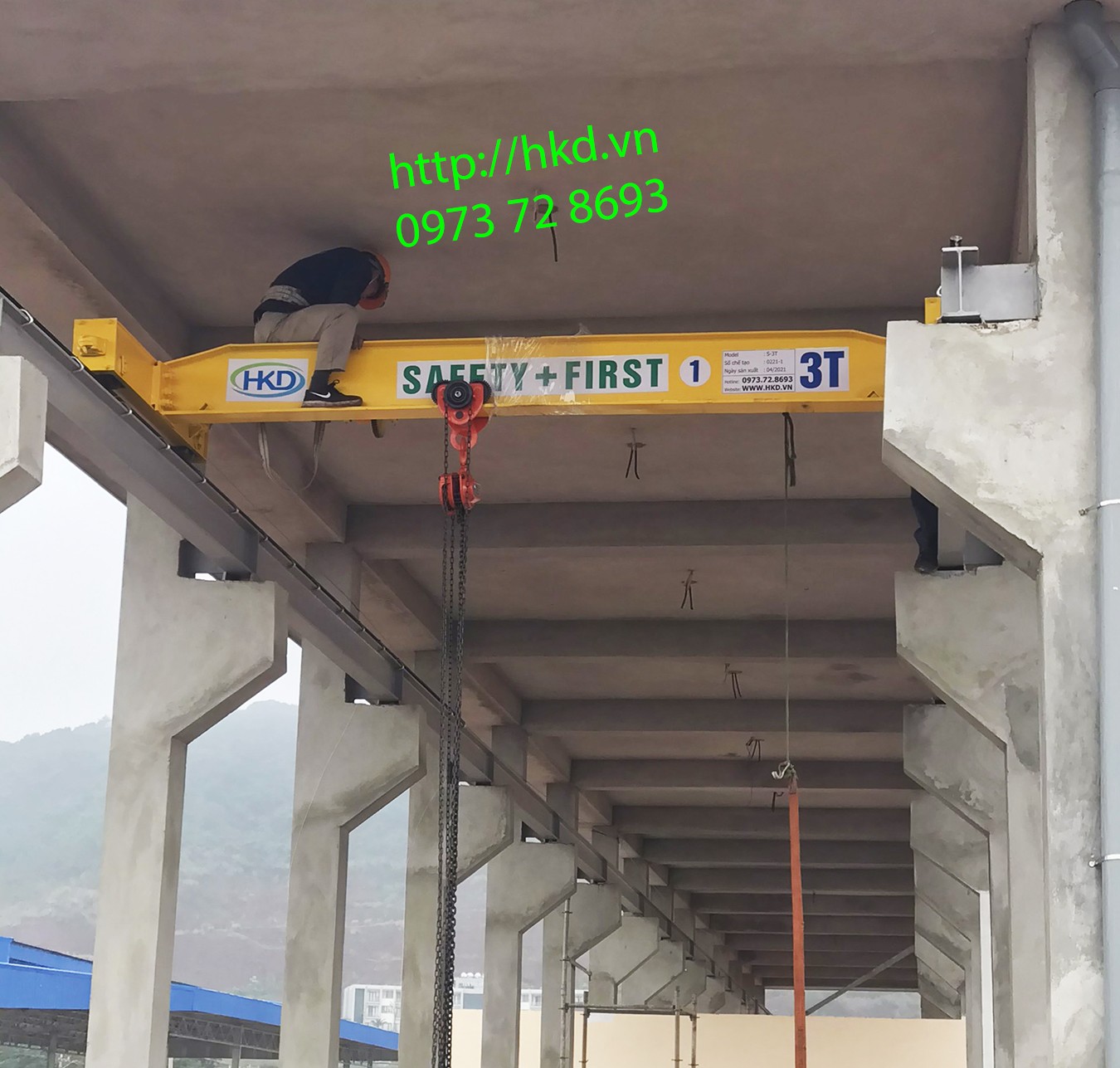 Cầu trục dầm đơn