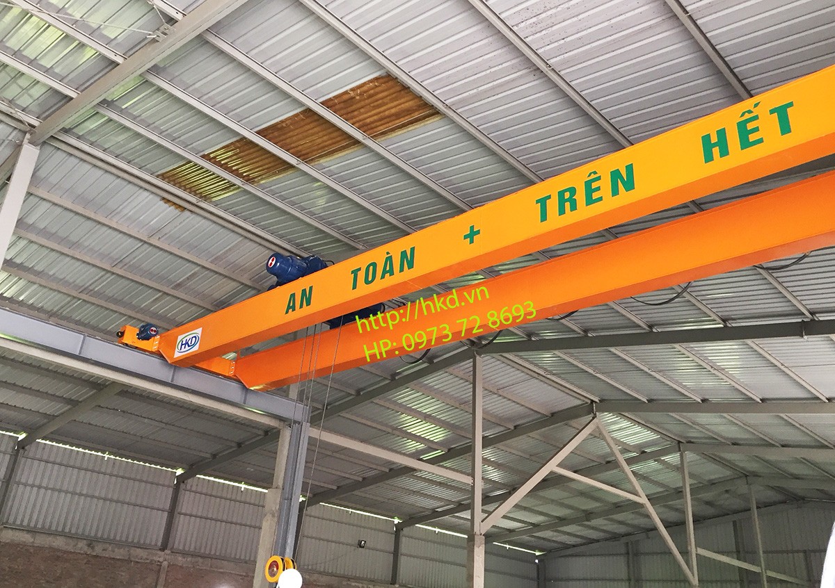 cầu trục đôi 5 tấn hai dầm cao nâng 6m