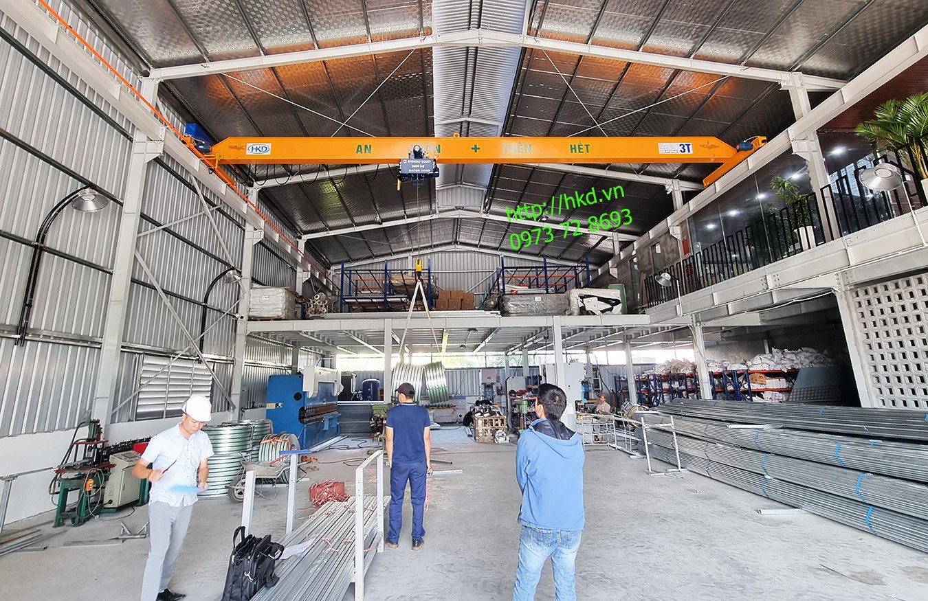 Cầu trục dầm đơn Cầu trục dầm đơn