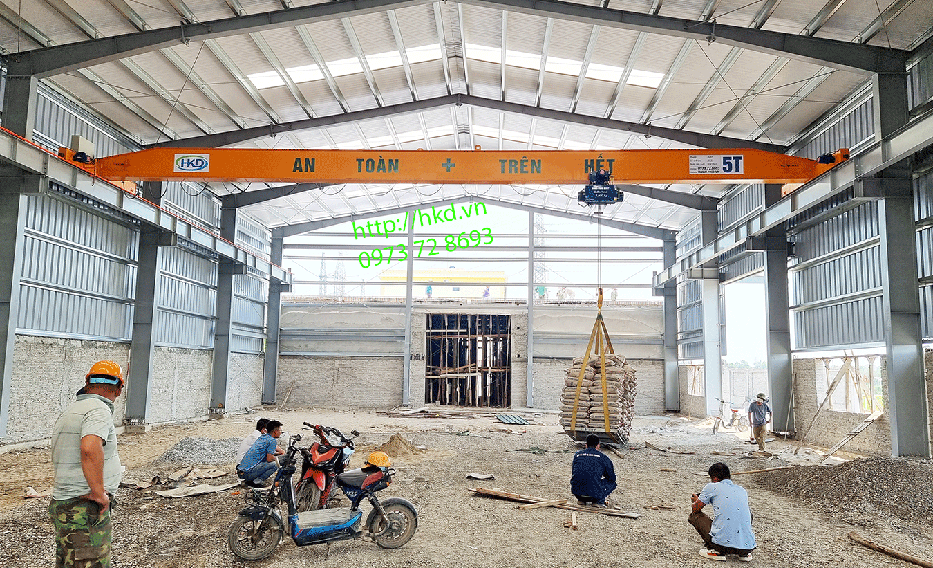 Cầu trục dầm đơn Cầu trục dầm đơn
