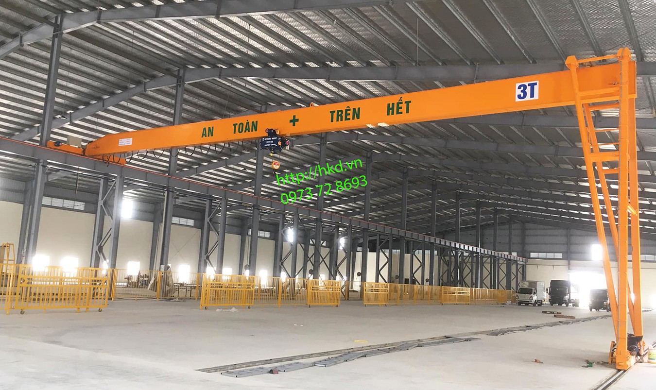 Cầu trục dầm đơn Cầu trục dầm đơn