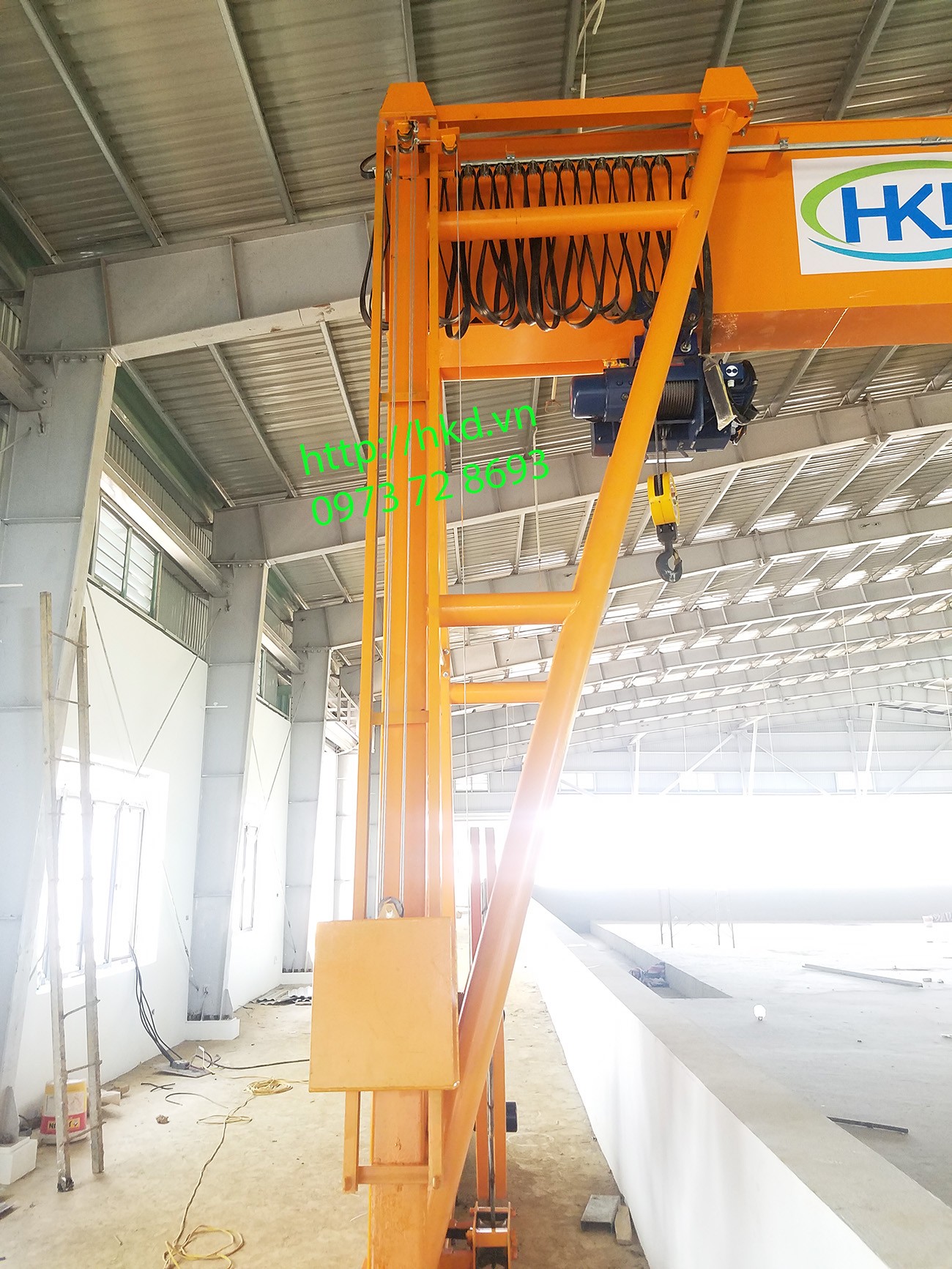 Ru lô đối trọng của cổng trục 3 tấn dầm đơn