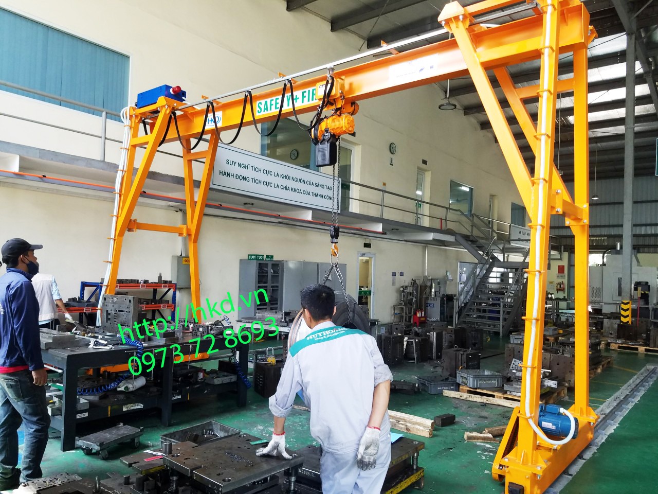 Cầu trục dầm đơn Cầu trục dầm đơn