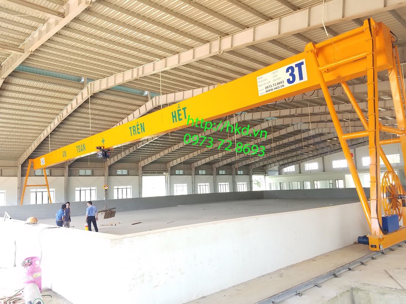 Cầu trục dầm đơn Cầu trục dầm đơn