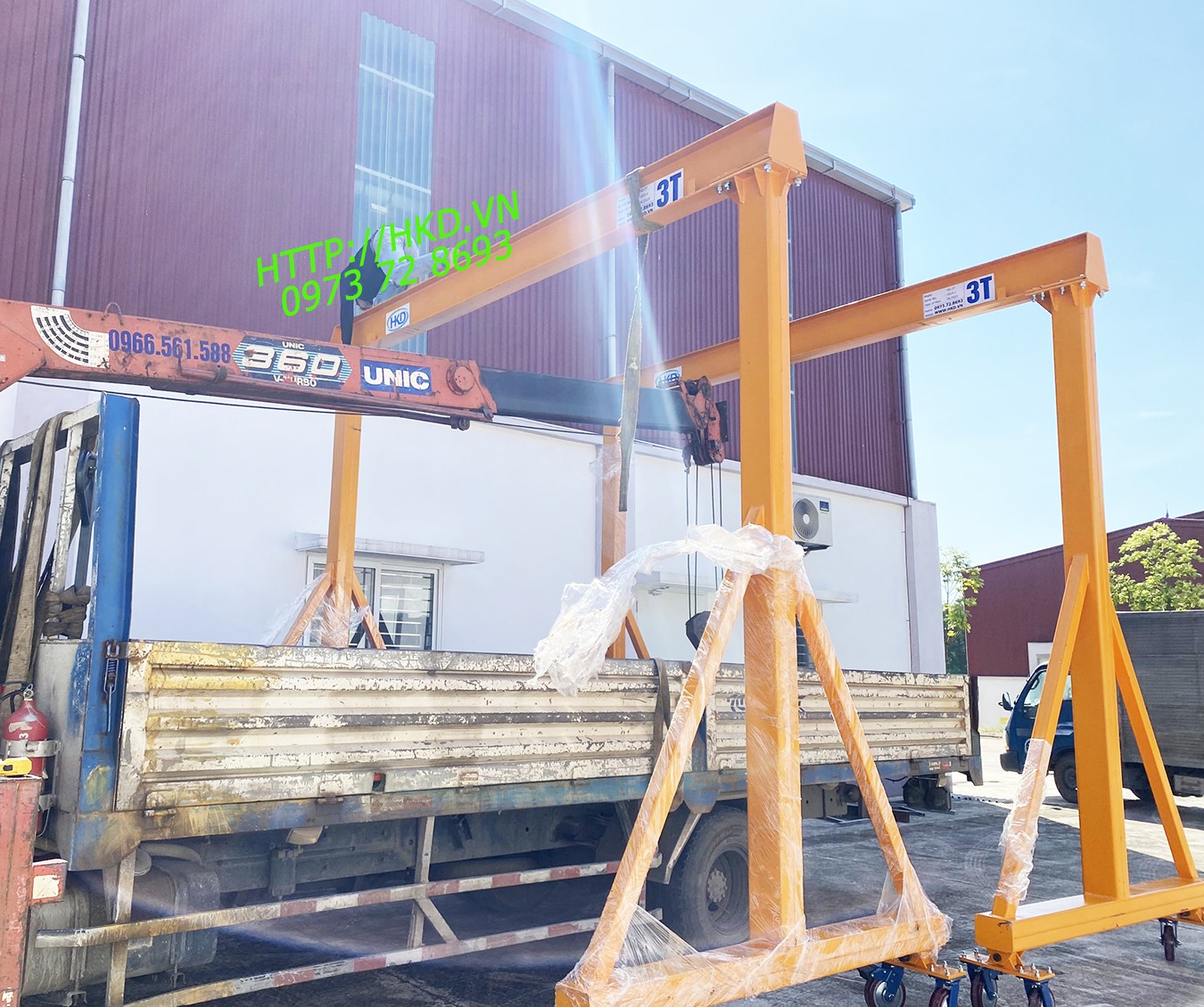 Cầu trục dầm đơn