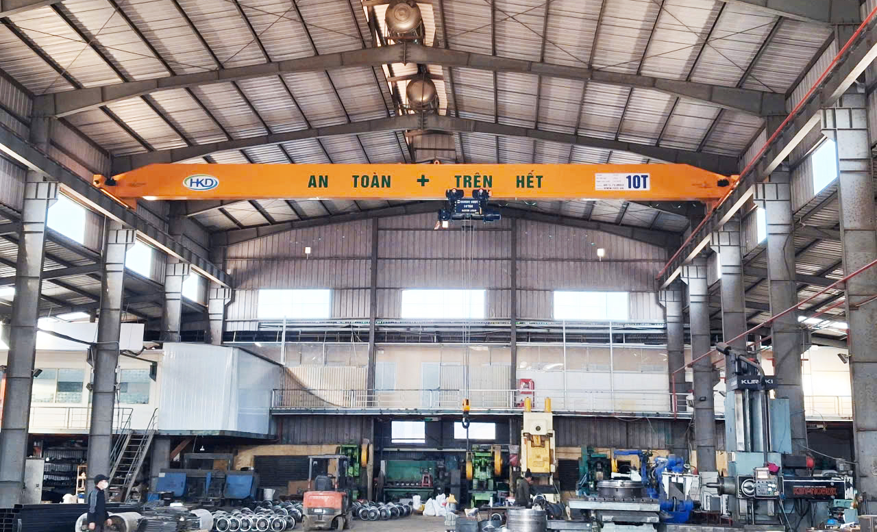 Cầu trục dầm đơn Cầu trục dầm đơn