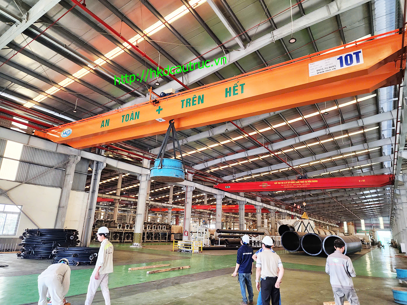 Cầu trục dầm đơn