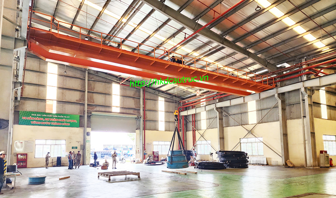 Cầu trục dầm đôi 10 tấn HKD Crane
