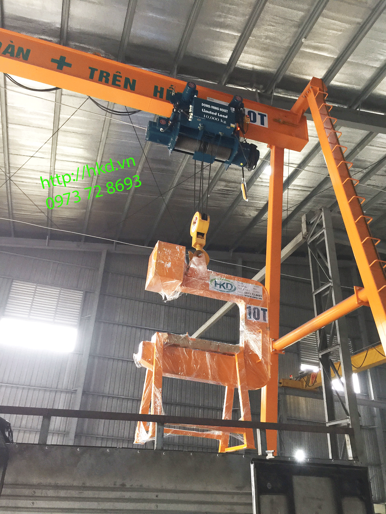 Cầu trục dầm đơn Cầu trục dầm đơn