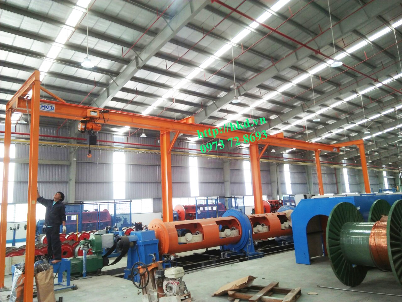 Mô nô ray 0.5 tấn hkd3