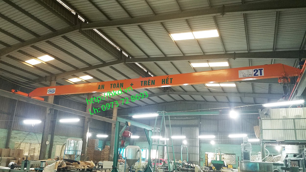 cầu trục dầm đơn 2 tấn