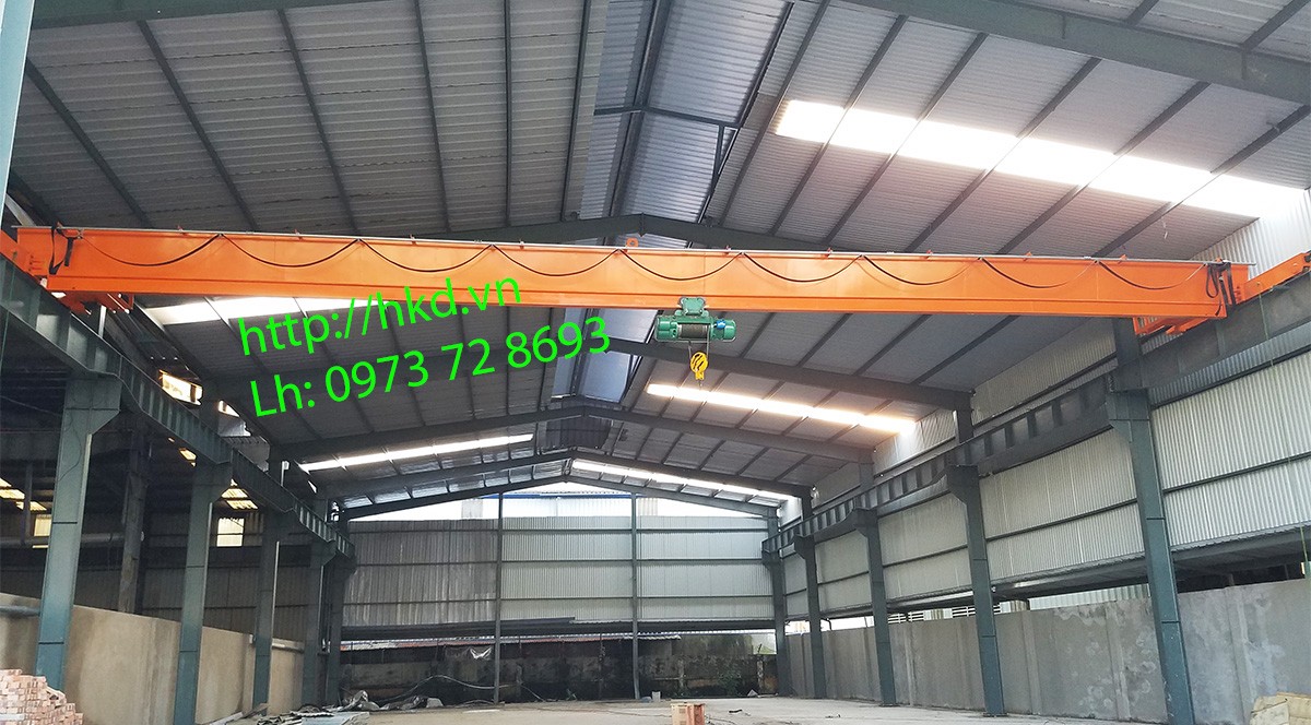 cầu trục dầm đơn 7.5 tấn HKD