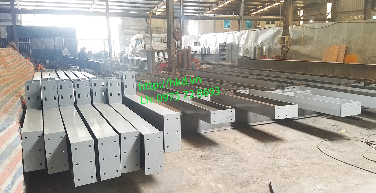 Sản xuất dầm cầu trục HKD