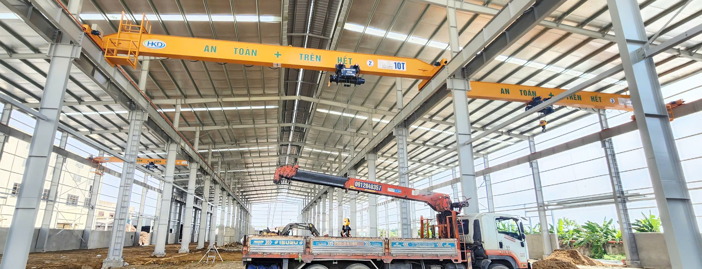 Cầu trục dầm đơn 10 tấn